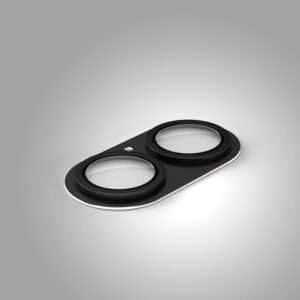Etteri pilna kameros objektyvo apsauga, skirta Apple iPhone 17, juoda - Image 4