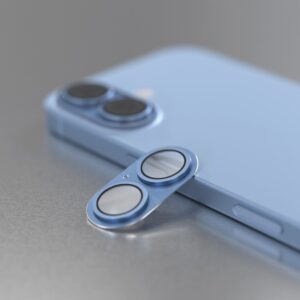 Etteri pilna kameros objektyvo apsauga, skirta Apple iPhone 17, mėlyna - Image 2