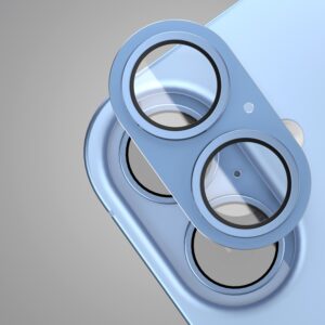 Etteri pilna kameros objektyvo apsauga, skirta Apple iPhone 17, mėlyna - Image 3
