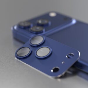 Etteri pilna kameros objektyvo apsauga, skirta Apple iPhone 17 Pro, mėlyna - Image 2