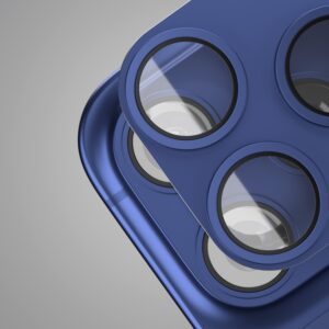 Etteri pilna kameros objektyvo apsauga, skirta Apple iPhone 17 Pro, mėlyna - Image 3