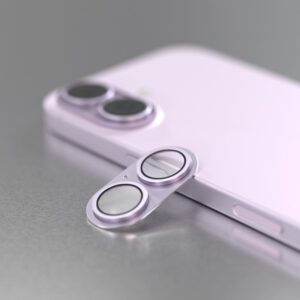 Etteri pilnas fotoaparato objektyvo apsauginis stikliukas, skirtas Apple iPhone 17, rožinis - Image 2