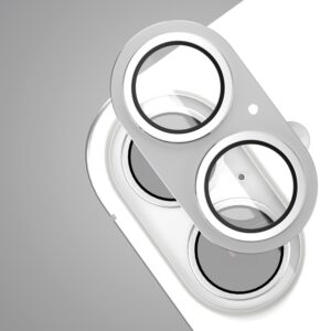 Etteri pilna kameros objektyvo apsauga, skirta Apple iPhone 17, sidabrinė - Image 3