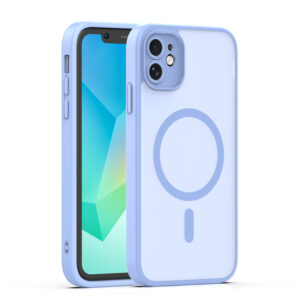 Mag Matt dėklas Apple iPhone 11 šviesiai mėlynas apsauga kamerai