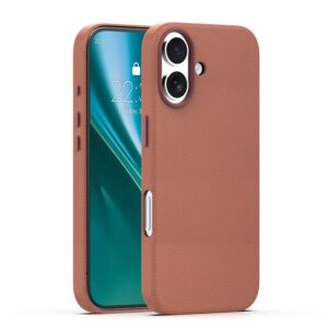 Etteri Elegant Mag dėklas, skirtas Apple iPhone 17 6,3" rudas