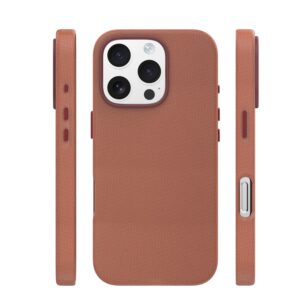 Etteri Elegant Mag dėklas, skirtas Apple iPhone 16 Pro 6,3" rudas - Image 3
