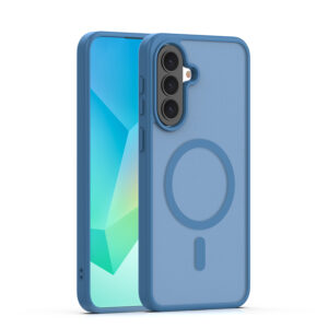 Mag Matt dėklas Samsung Galaxy A57 tamsiai mėlynas, didelė anga