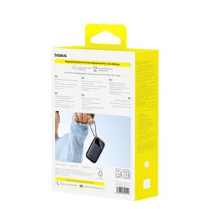 Baseus Powerbank EnerFill FC31 20000mAh 45W USB-C USB-C juodas - Image 5