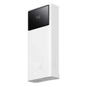 Baseus Star-Lord išorinė baterija 22.5W 20000mAh Overseas Edition balta - Image 2