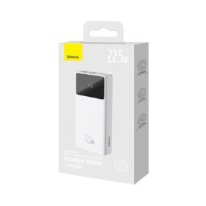 Baseus Star-Lord išorinė baterija 22.5W 20000mAh Overseas Edition balta - Image 3