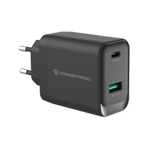 Conceptronic ALTHEA20B45 mobiliojo įrenginio kroviklis Universalus Juoda AC Spartusis įkrovimas Vidaus - Image 1