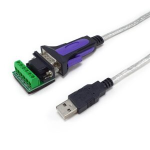 Equip 133387 serijinis kabelis Pilka 1,5 m USB A tipo DB-9 - Image 2