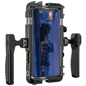 Universal video set for smartphone 4smarts with wireless remote juodos spalvos - Image 10