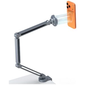 Magnetic holder for phone and tablet 4smarts Mount ErgoPro Desk Clamp - grey - Image 3