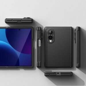 RINGKE ONYX FLAP MAGNETINIS MagSafe DĖKLAS Samsung Galaxy Z FOLD 8 JUODAS - Image 4