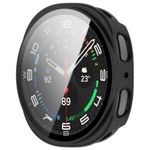 Tech-Protect DEFENSE 2-PACK SAMSUNG Samsung Galaxy WATCH 8 / 9 (40 MM) MATINIS JUODAS IR SKAIDRUS - Image 4