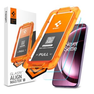 GRŪDINTAS STIKLAS Spigen ALM GLAS.TR SLIM AC 2-PACK ONEPLUS 15 CLEAR