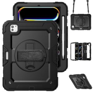 TECH-PROTECT SOLID360 IPAD PRO 11 5 / 2024 JUODAS - Image 4