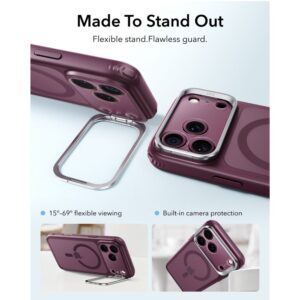 ESR Classic Hybrid KICKSTAND MagSafe Apple iPhone 17 PRO / 18 PRO MATINIS TAMSIAI BORDINIS - Image 3