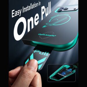 GRŪDINTAS STIKLAS ESR ULTRAFIT ARMORITE TEMPERED GLASS 2-PACK Apple iPhone 17 PRO MAX / 18 PRO MAX JUODAS - Image 5