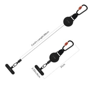 TECH-PROTECT ATH04 URBANLOOP APSAUGINIS LAIKIKLIS NUO VAGYSČIŲ JUODAS/ORANŽINIS - Image 4