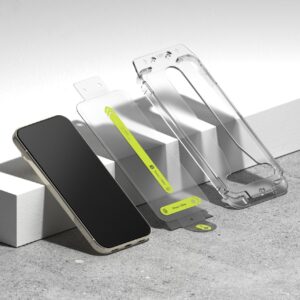 GRŪDINTAS STIKLAS RINGKE EASY SLIDE 2-PACK GOOGLE PIXEL 9 PRO XL / 10 PRO XL / 11 PRO XL SKAIDRUS - Image 4