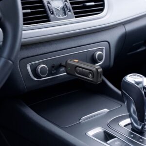 TECH-PROTECT ULTRABOOST AU03 GARSO ADAPTERIS AUX BLUETOOTH 6.0 JUODAS - Image 4