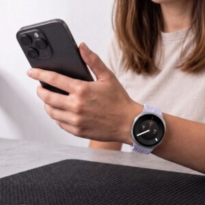 TECH-PROTECT NYLONMAG SAMSUNG GALAXY WATCH 8 / 9 / CLASSIC (40 / 44 / 46 MM) PERIVINKO SPALVOS - Image 4