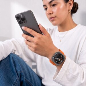 TECH-PROTECT NYLON CLASP SAMSUNG GALAXY WATCH ULTRA 1 / 2 2024-2026 (47 MM) ORANŽINIS - Image 4