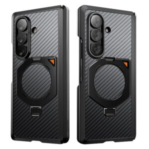 SUPCASE UB AERO MAGSAFE 2-SET GALAXY Z FOLD 8 ULTRA ARAMID JUODAS - Image 4