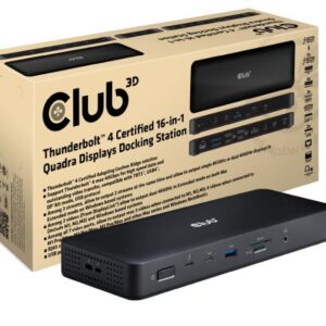 NB ACC DOCKING STATION 16IN1/THUNDERBOLT CSV-1583 CLUB3D - Image 1