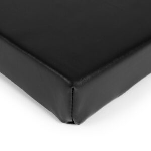 Gimnastikos mankštos kilimėlis juodas 182x60 cm fitnesui - Image 5