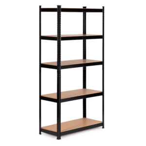 Metalinė lentyna daiktams 180x90x40 cm garažui ar rūsiui, 5 lentynos, 875 kg keliamoji galia ModernHome - Image 5