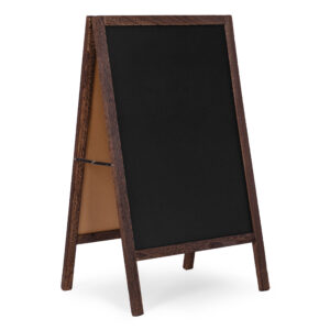 Reklaminis A formos stovas 83x50 cm, dvipusė kreidinė lenta, ModernHome - Image 5