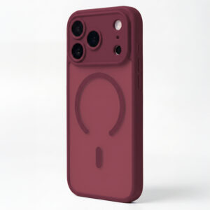 Mag Matt dėklas Apple iPhone 16 6,1" bordinis su apsauga kamerai - Image 4