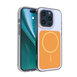 Etteri Hidden Pearl dėklas, skirtas Apple iPhone 15 Pro 6,1" oranžinis