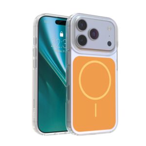 Etteri Hidden Pearl dėklas, skirtas Apple iPhone 17 Pro / 18 Pro 6,3" oranžinis