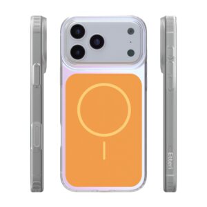 Etteri Hidden Pearl dėklas, skirtas Apple iPhone 17 Pro Max / 18 Pro Max 6,9" oranžinis - Image 2