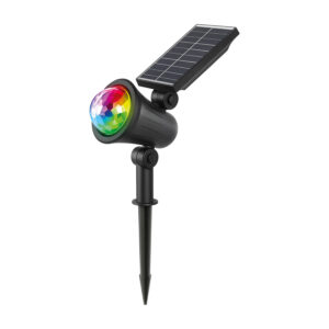 Forever Light LED saulės energija įkraunamas prožektorius SUNARI FME-190 RGB
