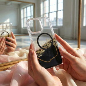 Epoxy Mag dėklas Apple iPhone 11 juodas - Image 5