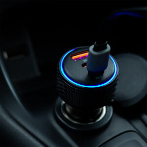 Forever CC-07-66ACC PD QC automobilinis įkroviklis 1x USB-A 2x USB-C 66W juodas - Image 10