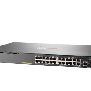HPE Aruba Networking 2930F 24G PoE+ 4SFP Switch Valdomas L3 Gigabit Ethernet (10/100/1000) Maitinimas per Eternetą (PoE) 1U Juoda - Image 2
