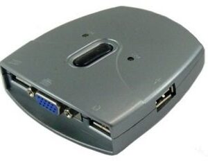Sedna SE-KVM-USB-22 KVM jungiklis Pilka - Image 1