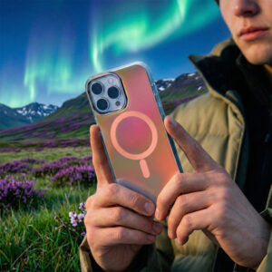 Tecto Shield Aurora dėklas Apple iPhone 15 6,1" rožinis - Image 6