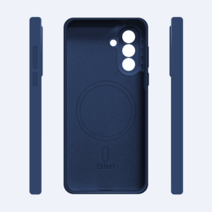 Etteri silikoninis Mag dėklas, skirtas Samsung Galaxy A57 5G, tamsiai mėlynas - Image 4