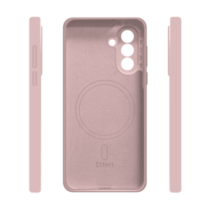 Etteri silikoninis Mag dėklas Samsung Galaxy A37 5G šviesiai rožinis - Image 4