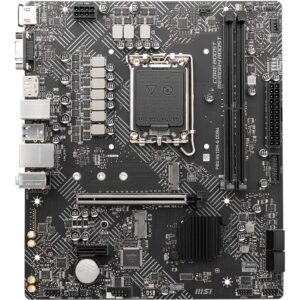 MSI PRO H610M-G DDR4 pagrindinė plokštė Intel H610 LGA 1700 „micro ATX“ - Image 2