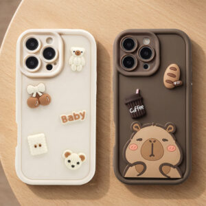 Itin madingas 3D dėklas, skirtas Apple iPhone 15 6,1" meškiukas - Image 10