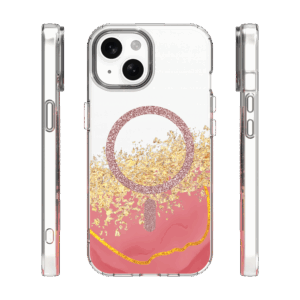 Epoxy Mag dėklas, skirtas Apple iPhone 13 / 14 6,1" rožinis - Image 2