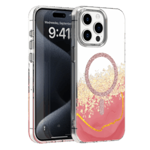 Epoxy Mag dėklas, skirtas Apple iPhone 14 Pro 6,1" rožinis